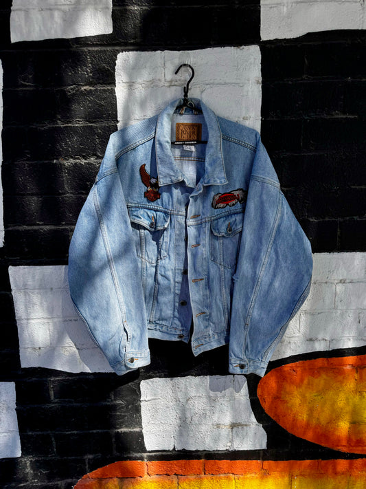 Denim Patch Jacket